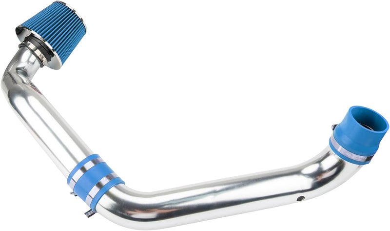 AUTOSITY 2.75in Cold Air Intake Kit, Aluminum Car Air Intake Pipe Kit for Civic 1996-2000 1.6L, Blue - Image 4